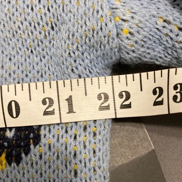 Stranger Things Blue Scottie Dog Sweater Medium M - Picture 8 of 12